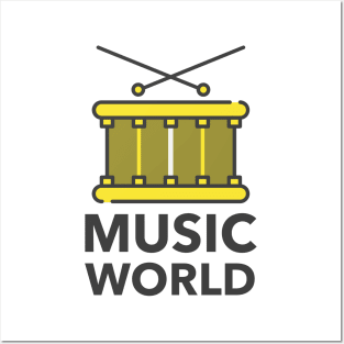 Music World Posters and Art